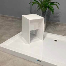 Resim Duş Oturağı | Akrilik | Sanacryl - 26x40 / Solid 