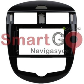 Resim Nissan Pulsar 2016 /2020 10'' Çerçeve Ve Soket 9" 