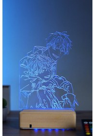 Resim Given Mafuyu & Yuki 16 Renk Anime Gece Lambası 