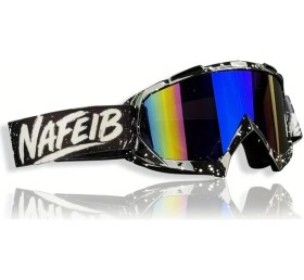 Resim Willowhaven 1 Adet Rüzgar Geçirmez Gözlük, Toz Geçirmez Dağcı Gözlüğü Pembe Gri 