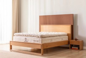 Resim % 100 Doğal Pamuk Yatak Pedi - 180x200 