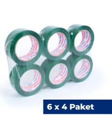 Resim Nuga 45 mm x 100 mt Yeşil Koli Bandı 24 Adet 