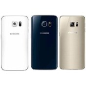 Resim Samsung S6 G920 Arka Pil Batarya Kapak Cam 