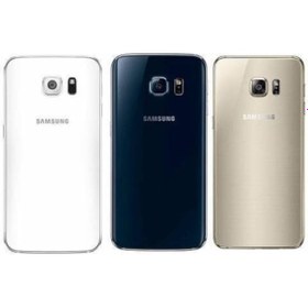 Resim Samsung S6 G920 Arka Pil Batarya Kapak Cam 