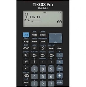 Resim AyrStore Ti 30X Mathprint Okul Hesap Makinesi (4 Satırlı Yüksek Çözünürlüklü Ekran 