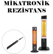 Resim Norm Dikey Isıtıcı Sobalar Için Mikatronik Rezistans Camsız 60 Cm 