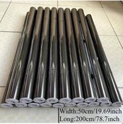 Resim Dashanshop 6d Siyah Karbon Fiber Kaplama Su Geçirmez Çizilmeye Dayanıklı 50x200cm 