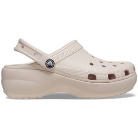 Resim Crocs Classic Platform Clog Kadın Cr1833-2y2 Kemik 