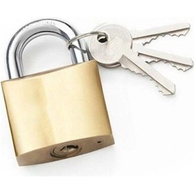 Resim Sarı Asma Kilit 38 Mm - 9005000868675ynt 