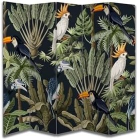 Resim Doğa Temalı Özel Tasarım Paravan Room Divider PRV1033, 180 x 180 