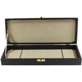 Resim Siyah Renk Orta Boy Tesbih Mücevher Kutusu 