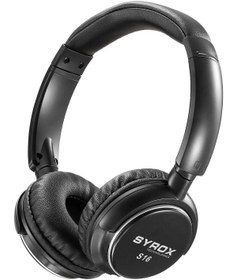 Resim Syrox Samsung Uyumlu Kablosuz Kulaküstü Bluetooth Kulaklık / Aux Ve Hafıza Kartı Girişli 