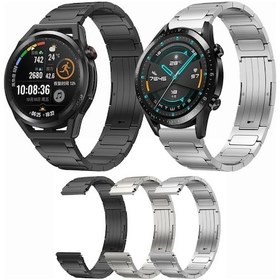 Resim Sones Huawei Watch 3 İçin 22mm I-şekilli Titanyum Alaşımlı Saat Bandı 