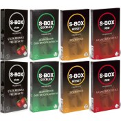Resim S-Box 8 Adet Karma Prezervatif Seti 12lı 