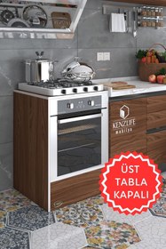 Resim Kenzlife Ankastre Modülü Kabini Neon Cvz Fırın Ocak Dolabı Sabit Tabla 
