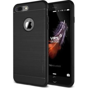 Resim VRS Design iPhone 7 Plus Simpli Fit Kılıf Phantom Black 