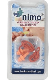 Resim Nımo Kulak Tıkacı Silikon İpli Çam Tıpı 