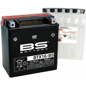 Resim Btx16-bs 2004-2009 Kawasaki Vn 2000 Uyumlu Akü Bs Sulu Akü 