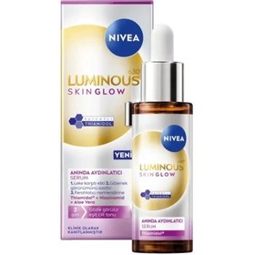 Resim Nivea Luminious630 Skin Glow Anında Aydınlatıcı Serum 30ml 