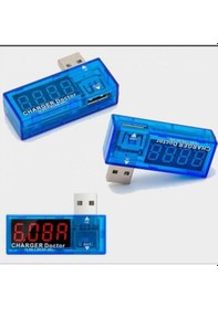 Resim Usb Tester Usb Voltmetre Ampermetre Akım Ölçer Led Göstergeli 