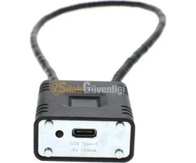 Resim Rotasel Parmak Okuyuculu Bisiklet Kilidi 