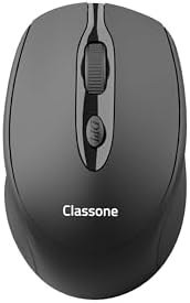Resim Classone CBT10 Bluetooth + 2.4 Ghz Şarj Edilebilir Kablosuz Mouse - Siyah 