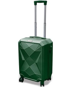 Resim Coral High Diamond ABS Yeşil 3'lü Valiz Seti 16610 Yeşil 