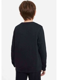 Resim Tshirthane Skrillex 3 Baskılı Unisex Çocuk Siyah Sweatshirt Siyah 