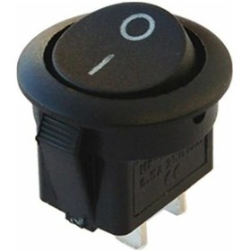 Resim Locway Ic-133 Yuvarlak Işıksız Anahtar 50 Adet 