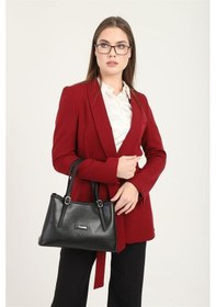 Resim Silver Polo Sp1252 Kadın El Çantası Düz Siyah-siyah 