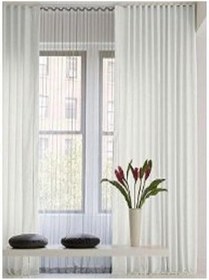 Resim SATEN GÜNEŞLİK PERDE (KREM, 240 x 265 cm) 