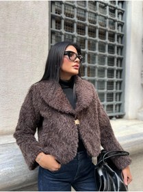 Resim Göker Life Süs Agraflı Şal Yaka Bolero 