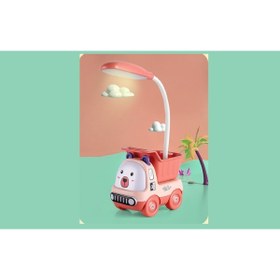 Resim hediyeconcepti Sevimli Mini Karikatür Kamyon Gece Ve Masa Lambası 