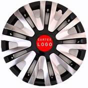 Resim HMNL Fiat Linea 15'' Inç Gri - Siyah Jant Kapağı 4 Adet Çelik Jant Görünümlü 