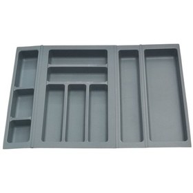 Resim Mutfak, Modüler Kaşıklık Seti, Antrasit, 64 x 48 cm (Enden-Boydan 3,5 cm Kesilebilir) 