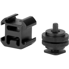 Resim Youmex Ulanzi Pt-3s Alüminyum Çelik 3lü Soğuk Ayak Bağlayıcı - Fotoğraf Makinesi, Mikrofon, Monitör, Işık Uyumlu Profesyonel Erişoryası 