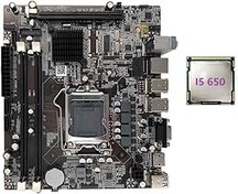 Resim SHABD H55 LGA1156 Ana Kart I3 530 I5 760 Serisi CPU DDR3 Bellek Masaüstü Bilgisayar Anakart I5 650 CPU ile Destekler 