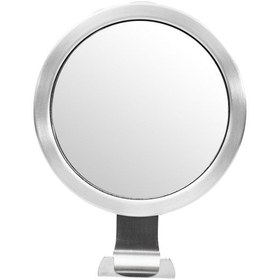 Resim Vkemall Vantuzlu Buğu Önleyici Kancalı Tuvalet Aynası Delmesiz Banyo Duş Tıraş Makyaj Ay 