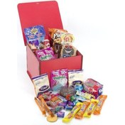 Resim Anneler Günü Nostaljik Kırmızı Ahşap Hediye Kutusu Küçük Boy (551441748) 