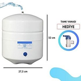 Resim Sulook 12 LT. Tank 3.2 Galon Su Arıtma Tankı 