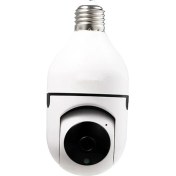 Resim Prettyia Akıllı Ampul Wifi Kamera Ev Gözetim Ip Kamera Gece Görüş Alarmı (Yurt Dışından) 