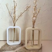 Resim 1set Kare Dikdörtgen Yuvarlak Hidroponik Alçı İlginç Bitki Vazesi Silikon Kalıp DIY Hidroponik Çiçek Vazesi Reçine Silikon Kalıp Ev Dekoru 
