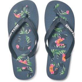 Resim Jack & Jones Koyu Lacivert Erkek Parmak Arası Terlik 12230642 