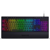 Resim K512 Shiva RGB TR Q Membrane Mekanik Hisli Gaming Kablolu Klavye Redragon