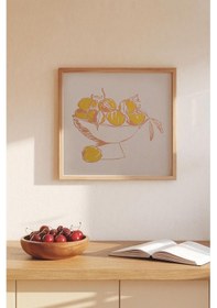 Resim Ahşap Çerçeveli Mdf Kare Tek Tablo Kendi Tablo Setinizi Oluşturacağınız Liste Mutfak04 32 X 32 Çerçeveli Tx1114 