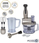 Resim TEFAL Üstün Performanslı Premium Mutfak Robotu Blender Seti - 4 Bıçaklı Blender 