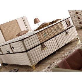 Resim İmaj Collagen Baza Çift Kişilik 200x200 Cm (YATAK VE BAŞLIK FİYATA DAHİL DEĞİLDİR) 