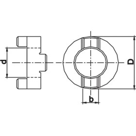 Resim Fett Tp 60 Dın 6366 Tırnaklı Pul 