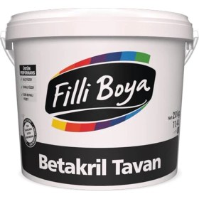 Resim Leaf Shop Boya **yeni** Küf-Nem Önleyici Betakril Tavan Boyası 3.5kg,beyaz 