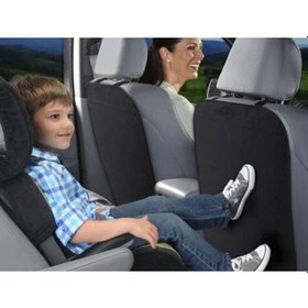 Resim Araba Koltuk Arkası Koruyucu 2 Li Kılıf - Siyah Evv-12678 